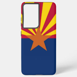 Samsung Galaxy S21 Plus Hoesje Vlag van Arizona, V