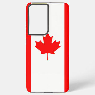 Samsung Galaxy S21 Plus Hoesje vlag van Canada