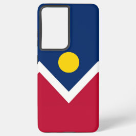 Samsung Galaxy S21 Plus Hoesje vlag van Denver