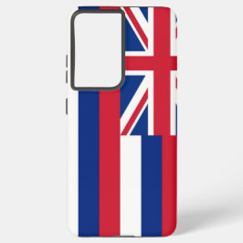 Samsung Galaxy S21 Plus Hoesje Vlag van Hawaï