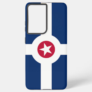 Samsung Galaxy S21 Plus Hoesje Vlag van Indianapol