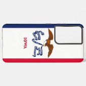 Samsung Galaxy S21 Plus Hoesje Vlag van Iowa Samsung Galaxy Hoesje