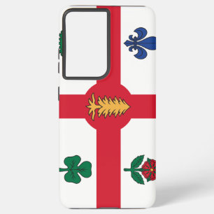 Samsung Galaxy S21 Plus Hoesje vlag van Montreal