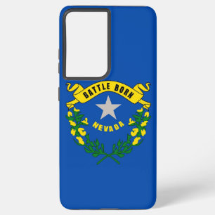 Samsung Galaxy S21 Plus Hoesje Vlag van Nevada
