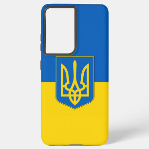 Samsung Galaxy S21 Plus Hoesje vlag van Oekraïne