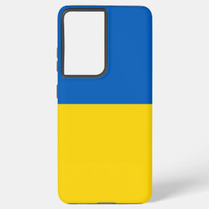 Samsung Galaxy S21 Plus Hoesje vlag van Oekraïne