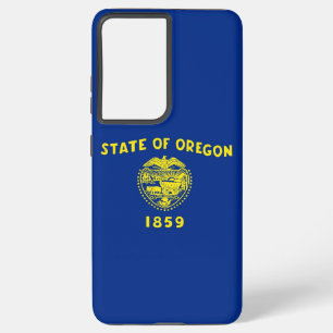Samsung Galaxy S21 Plus Hoesje Vlag van Oregon