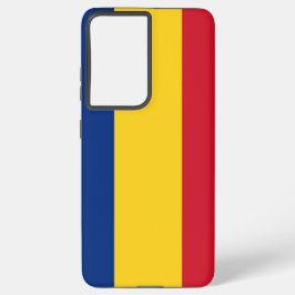 Samsung Galaxy S21 Plus Hoesje vlag van Roemenië