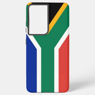 Samsung Galaxy S21 Plus Hoesje vlag van Zuid-Afrik