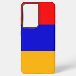 Samsung Galaxy S21 Plus Hoesjes vlag van Armenië Hoesje