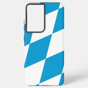 Samsung Galaxy S21 Plus Hoesjes vlag van Beieren Hoesje