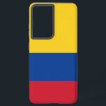 Samsung Galaxy S21 Plus Hoesjes vlag van Colombia Samsung Galaxy Hoesje<br><div class="desc">Verbeter uw Samsung Galaxy S21 Plus met onze exclusieve telefoonhoes met de vlag van Colombia! Deze telefoonhoes is vervaardigd met nauwgezette aandacht voor detail en toont met trots het levendige ontwerp van de Colombiaanse vlag. De vlag bestaat uit drie horizontale strepen - geel, blauw en rood - waarbij de gele...</div>