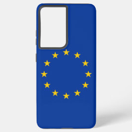 Samsung Galaxy S21 Plus Hoesjes vlag van Europa Samsung Galaxy Hoesje
