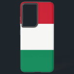 Samsung Galaxy S21 Plus Hoesjes vlag van Hongarije Hoesje<br><div class="desc">Maak van uw Samsung Galaxy S21 Plus een Hongaars hoogstandje met onze exclusieve cover met de Hongaarse vlag! Deze cover is vervaardigd met zorgvuldige aandacht voor detail en is een eerbetoon aan het rijke culturele erfgoed van Hongarije. Het ontwerp toont met trots het iconische driekleurenpatroon van rode, witte en groene...</div>