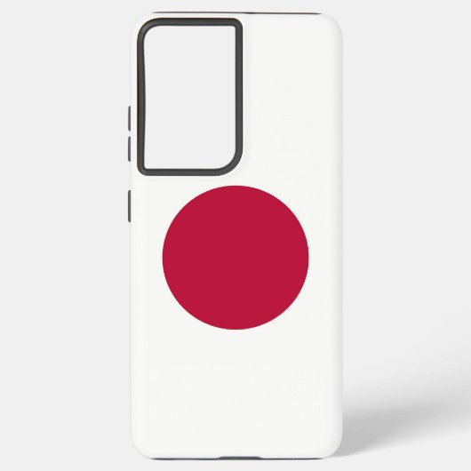 Samsung Galaxy S21 Plus Hoesjes vlag van Japan Hoesje (Achterkant)