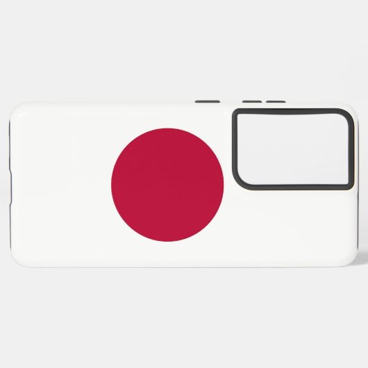 Samsung Galaxy S21 Plus Hoesjes vlag van Japan Samsung Galaxy Hoesje (Achterkant horizontaal)