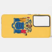 Samsung Galaxy S21 Plus Hoesjes vlag van New Jerse Hoesje (Achterkant horizontaal)