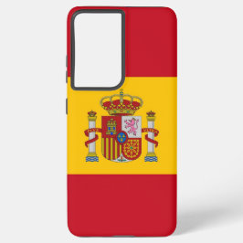 Samsung Galaxy S21 Plus Hoesjes vlag van Spanje Hoesje