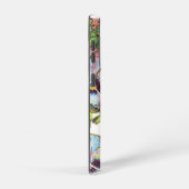 SAMSUNG GALAXY S21 Telefoon Case FLOWER DESIGN STI Hoesje (Rechterkant)