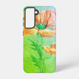 SAMSUNG GALAXY S21 Telefoon Case FLOWER STYLE DESI Hoesje