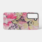 SAMSUNG GALAXY S21 Telefoon Case FLOWER STYLE DESI Hoesje (Achterkant horizontaal)