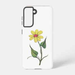 SAMSUNG GALAXY S21 Telefoonhoesje ECO FLOWER STIJL Samsung Galaxy Hoesje