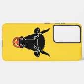 Samsung Galaxy S21 Ultra Case with Uri flag Hoesje (Linkerkant)