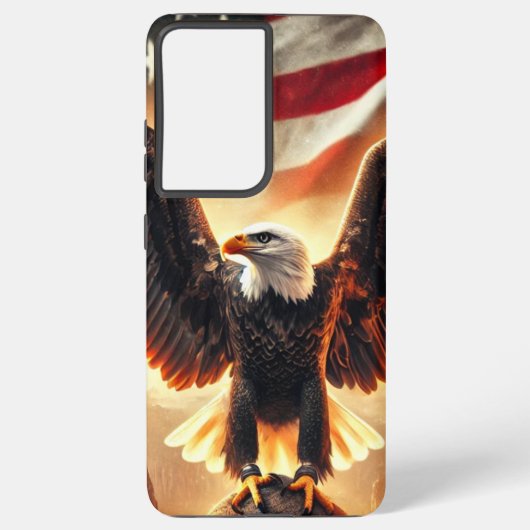 Samsung Galaxy S21 Ultra Hoesje American Eagle (Achterkant)