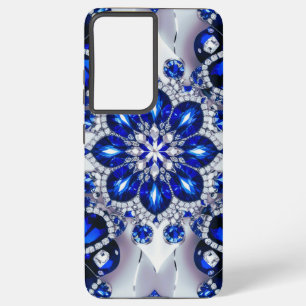 Samsung Galaxy S21 Ultra Hoesje blauw wit kleuren