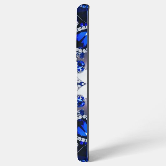 Samsung Galaxy S21 Ultra Hoesje blauw wit kleuren (Achterkant horizontaal)