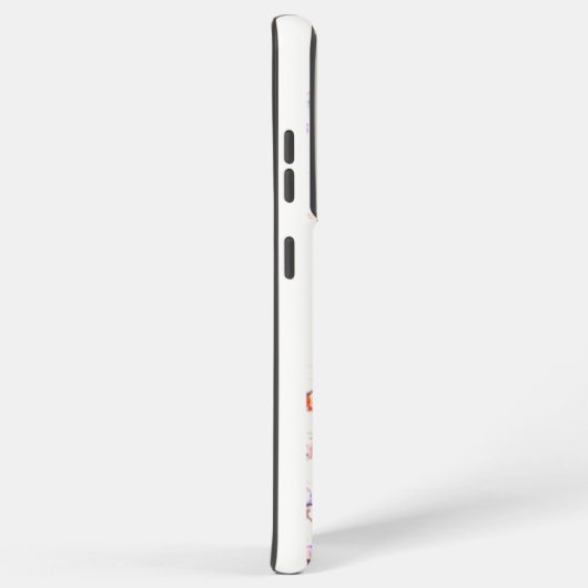 Samsung Galaxy S21 ultra Hoesje BLOEM ONTWERP (Rechterkant)