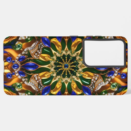 Samsung Galaxy S21 Ultra Hoesje Brazilië kleuren (Linkerkant)