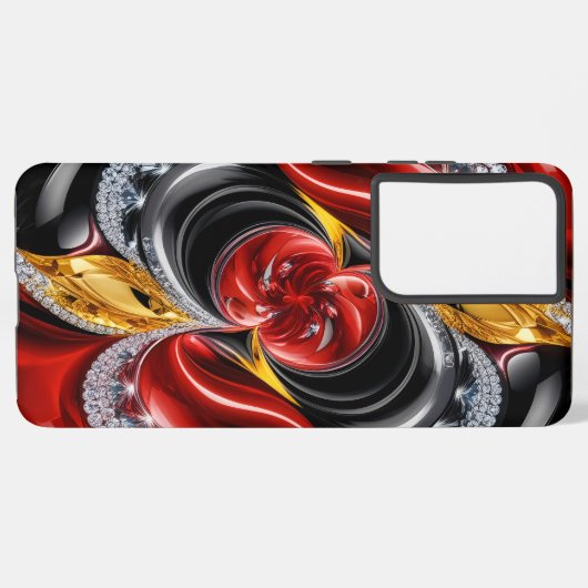 Samsung Galaxy S21 Ultra Hoesje Duitse kleuren (Linkerkant)