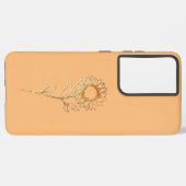 Samsung Galaxy S21 Ultra hoesje Flower Design Styl (Linkerkant)