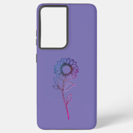 Samsung Galaxy S21 Ultra hoesje Flower Design Styl