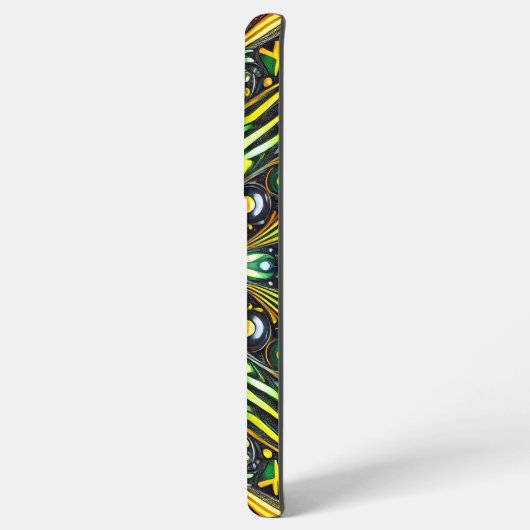 Samsung Galaxy S21 Ultra Hoesje Jamaicaanse kleure (Achterkant horizontaal)