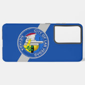 Samsung Galaxy S21 Ultra Hoesje Las Vegas vlag (Linkerkant)