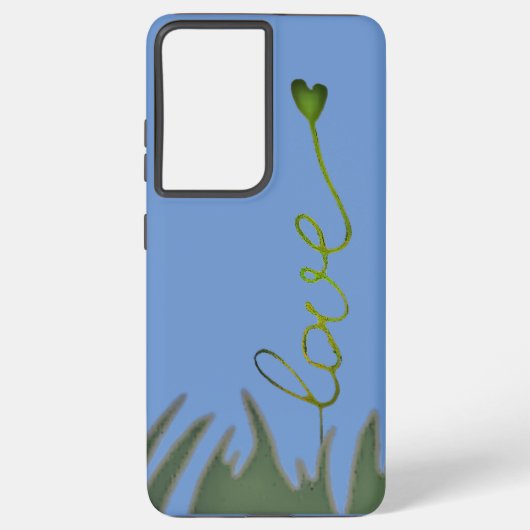 samsung galaxy s21 ultra hoesje Love Eco ontwerp (Achterkant)
