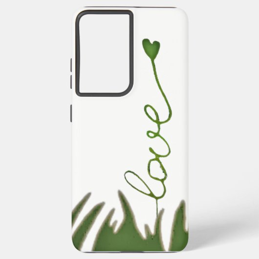 samsung galaxy s21 ultra hoesje Love Eco ontwerp (Achterkant)