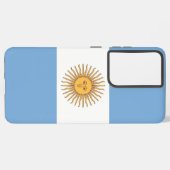 Samsung Galaxy S21 Ultra Hoesje met Argentijnse vl (Linkerkant)