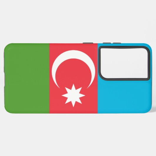 Samsung Galaxy S21 Ultra Hoesje met Azerbeidzjan v (Linkerkant)