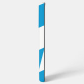 Samsung Galaxy S21 Ultra Hoesje met Beierse vlag (Achterkant horizontaal)