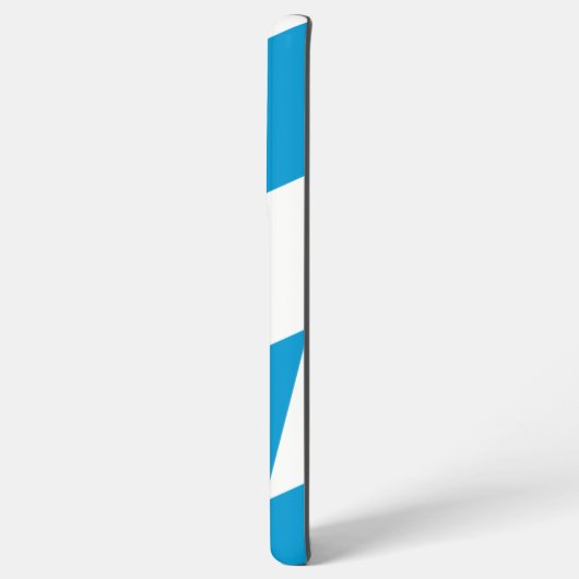 Samsung Galaxy S21 Ultra Hoesje met Beierse vlag (Achterkant horizontaal)