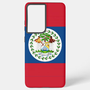 Samsung Galaxy S21 Ultra Hoesje met Belize-vlag