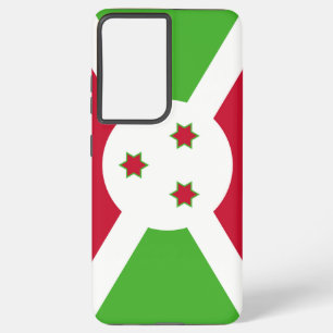 Samsung Galaxy S21 Ultra Hoesje met Burundese vlag