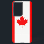 Samsung Galaxy S21 Ultra Hoesje met Canadese vlag<br><div class="desc">Verbeter uw Samsung Galaxy S21 Ultra met onze exclusieve telefoonhoes met de Canadese vlag! Deze telefoonhoes is vervaardigd met nauwgezette aandacht voor detail en toont met trots het iconische ontwerp van de Canadese vlag. De vlag heeft een rood veld met een wit vierkant in het midden, met een gestileerd rood...</div>