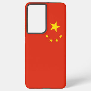 Samsung Galaxy S21 Ultra Hoesje met Chinese vlag