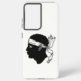 Samsung Galaxy S21 Ultra Hoesje met Corsicavlag