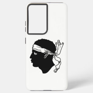 Samsung Galaxy S21 Ultra Hoesje met Corsicavlag