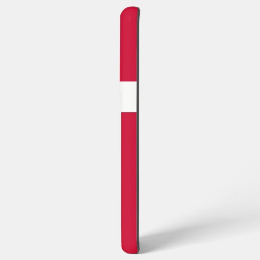 Samsung Galaxy S21 Ultra Hoesje met Deense vlag (Achterkant horizontaal)